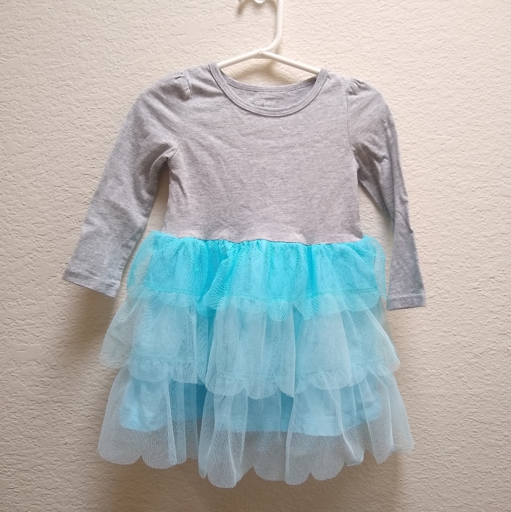 Carter's Toddler Scalloped Tutu Dress - Picture 1 of 4